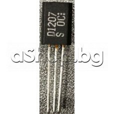 Si-N ,Uni,lo-sat,60V,2A,1W,150MHz,TO-92L ,Sanyo 2SD1207