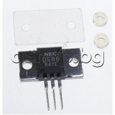 Si-N,NF/S-L,100V,5A,60W,15MHz,TB-33A/Little,NEC code: D586 ,2SD586