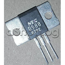 Si-N,NF/S-L,150V,7A,80W,TB-33A Little,NEC code: D588, 2SD588
