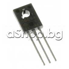 Si-N,NF/S/ViD-L,180V,1.5A,20W,140MHz,TO-126 ,Hitachi 2SD669A ,code: D689A