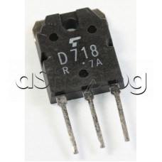 Si-N ,Hi-Fi,NF-E,100V,6A,60W,12MHz,TO-3P ,Toshiba D716