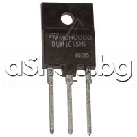 Si-N ,CRT-HA,hi-res,1500/700V,14A,160W,0.11uS,TO-3PF,STM ,BUH1015HI