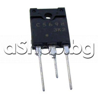 Si-N+Di,CRT-HA,1500/800V,8A,Tf=0.2uS,65W,+int.damper diode,TO-3PF/TO-3PMLH,C5698/5F3
