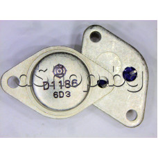 Si-N ,TV-SN,1200/800V,5A,50W,<2/11uS,TO-3,Toshiba 2SD1186