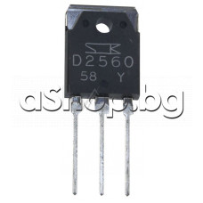 Si-N-Darl,S-L,S-Reg,150/150V,15A,130W,B>5K,TO-3PF,SanKen D2560