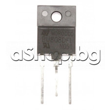 S-L,1400/700V,5A,50W,B>25,Int.Damper Diode,TO-3PF,ST-Microelectronics