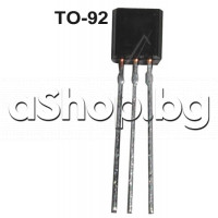 Si-P,Uni,40V,0.2A,0.625W,>250MHz,B>100,TO-92