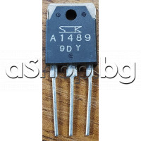 Si-P,NF/S-L,80V,6A,60W,20MHz,TO-3JP(TO-247S),2SA1489 SanKen