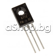 Si-P ,NF/S-L,lo-sat,40V,3A,10W,80MHz,TO-126 ,NEC 2SB 772-Z ,code: B772 3Z