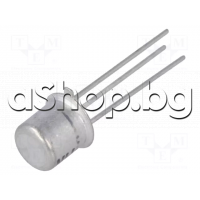 Si-P , Uni,50V, 0.1A, 0.3W, 130MHz, TO-18 ,CDIL BC177A
