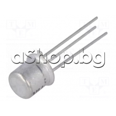 Si-P , Uni,50V, 0.1A, 0.3W, 130MHz, TO-18 ,CDIL BC177A