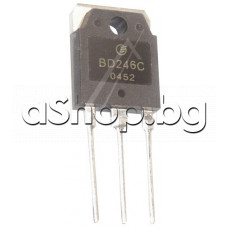 Si-P,NF-L,115V,10A,80W,>3MHz,TOP-3,BD246C STMicroelectronics