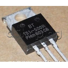 Thyristor,500V,12A,Igt/Ih<15/<20mA,2uS,TO-220,Philips-NXP