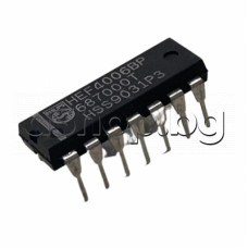 CMOS-IC ,Shift Register wit Variable Lenght max.18-Bit ,Vdd:(5.0-12.0)V tpd:250ns at5.0V , 14-DIP ,Texas Instruments CD4006BP
