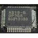 IC driver,14+1 channel voltage bufferrs for  LCD,44-TQFP,E-CMOS AS15-G