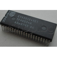 8-bit,uC,OSD/VST,6k-ROM,128-RAM,10MHz,I2C-BUS,42-SDIP