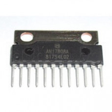 IC ,Power Amplifier Dual 5W,12-SIL,Matsushita AN17808A