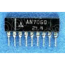 IC ,Hi-Fi, NF-Driver, Ucc=80V, 9-SIP ,Matsushita AN7060