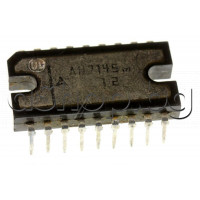 IC,2xNF-E,20V,4A,2x2.4W(9V/4om),18-DILP ,AN7145M Matsushita