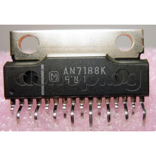 IC ,Power Amplifier,NF-E,18V,4A,20W(13V/4om,BTL),12-SIL ,Matsushita AN7188K IC ,Power Amplifier,NF-E,18V,4A,20W(13V/4om,BTL),12-SIL ,Matsushita AN7188K