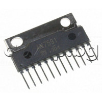 IC,Audio,Power amplifier,12-SIL Matsushita, for Philips FW-C380/54