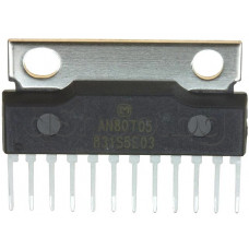 IC ,6xPos.V-Reg.+Backup Mode,12-SILP,Panasonic AN80T05 ,JVC/KX-FX12