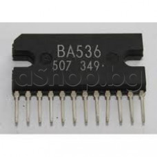 IC ,2xNF-E,2x4.5W(12V/4om),12-SILP ,Rohm BA536