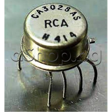 IC ,Differential amplifier,120MHz,-55...+125°,TO-99 ,RCA CA3028A