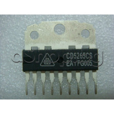 TV,NF-Power amplifier,2.3W(18V/16om),Volume DC controlled,9-SIL