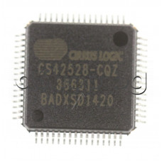 IC,Interface - CODECs 8-Ch CODEC with PLL 114 dB 192 kHz,LQFP-64,CS42428-CQZ Cirrus Logic