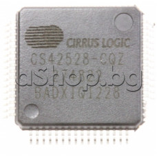 IC,Audio Codec 2ADC / 8DAC 24-Bit,LQFP-64,CS42528-CQZ Cirrus Logic