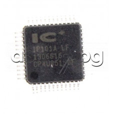IC,Single port 10/100 Mbt TX transceiver,Vcc=3.3V,200mA,44-LQFP ,IP101ALF IC+