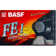 Аудио касета BASF FE-90,нормална лента IEC1, FE I Ferro extra ,BASF FEi 90