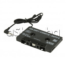 Аудио-касета-адаптор за свързване на друг аудиоизточник към авторадиокасетофон,CD Car cas.adap.MP3