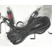 Кабел с d3.5mm стерео мъжки ьак към 2-RCA/Чинча  мъжки(с червен и бял знак),3m ,YY-5188,Cable-458-3