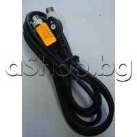 Кабел мъжко SVHS към мъжко SVHS(със 4-извода),d5mm/1.5м-двуцветен ,Cable-512