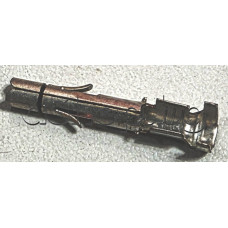Щифт женски 19.8mm за куплунг с кримпване/запояване d2x3.5mm,0.5-1.5mm2 с контра ,MTA 12.01200
