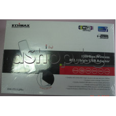 Безжичен N lite USB адаптор до 150м,150Mbps,802.11b/g/n,Edimax