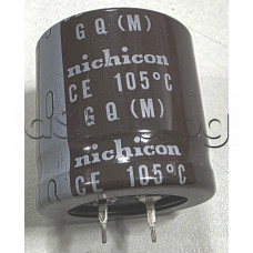 180uF/400V,Електролитен кондензатор радиален,Nichicon,snap-in,d30x30mm,-25..+105°C 180uF/400V,Електролитен кондензатор радиален,Nichicon,snap-in,d30x30mm,-25..+105°C