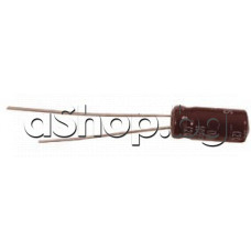 22uF/50V,Електролитен Радиален,Тип/PGS-1/NA,d6x12mm,+105°C