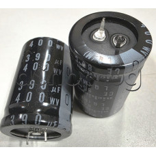 390uF/400V,Електролитен кондензатор радиален тип LQ(M),snap-in ,d30x45mm,-25...+85°C ,Nichicon LLS2G391MELB