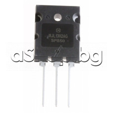 Si-P,NF/S-L,200/200V,15A, 200W,30MHz,TO-264,MJL1302AG ON Semiconductors