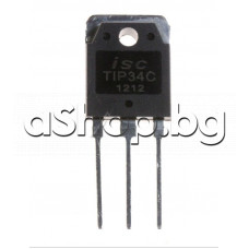 Si-P,NF-L,115V,10A,80W,>3MHz,SOT-93,STM TIP34C