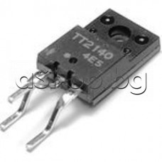 Si-N+Di,CTV-HA,1500/800V,6A,30W,0.5uS,(Tc=95°)+integr. Damper-Diode,TO-220F,TT2140/6J4