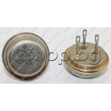 Si-N,60V,10A,60W,10MHz,B=10..70,d28x12.2mm ,КТЮ-3-20 ,Russia КТ803А