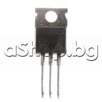 MOS-N-FET,Cool-MOS TM,650V,7.3A,83W,0.6om(4.6A),35-40nS,TO-220,07N60C3