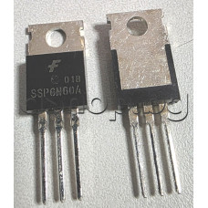 V-MOS-N-FET ,600V, 6A,125W,<1.8om(3A),TO-220,Fairchild/Samsung SSP6N60A V-MOS-N-FET ,600V, 6A,125W,<1.8om(3A),TO-220,Fairchild/Samsung SSP6N60A