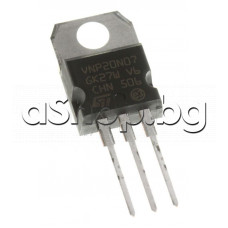 V-MOS,Voltage clamped,Current ltd.,70V,20A,83W,<0,05om(10A),TO-220