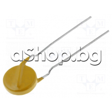 Варистор d7mm/bd7mm,±10%,430V,~275V/-350V,690V(5A),KVR,MYG 07431,син