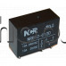 Реле електромагнитно DC24V/800-1050om,240VAC/30VDC/10A,1-к.гр.(НО/НЗ),12.5x28.5x20mm,5-изв.за печ.монт., NCR Relays NRP12-C24DH,code:NRP12-C24D